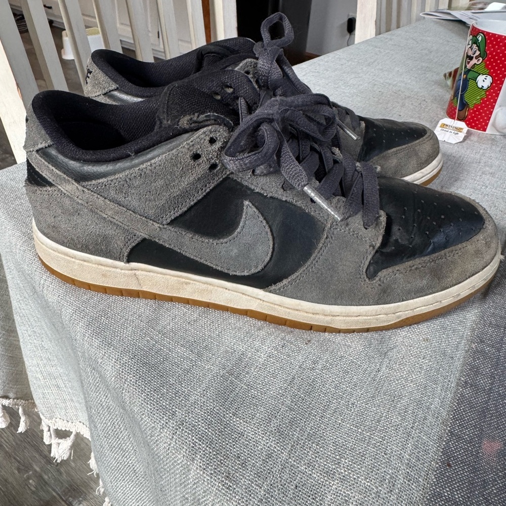 Nike SB Dunk low TRD Dark Grey gum bottom. Size 7